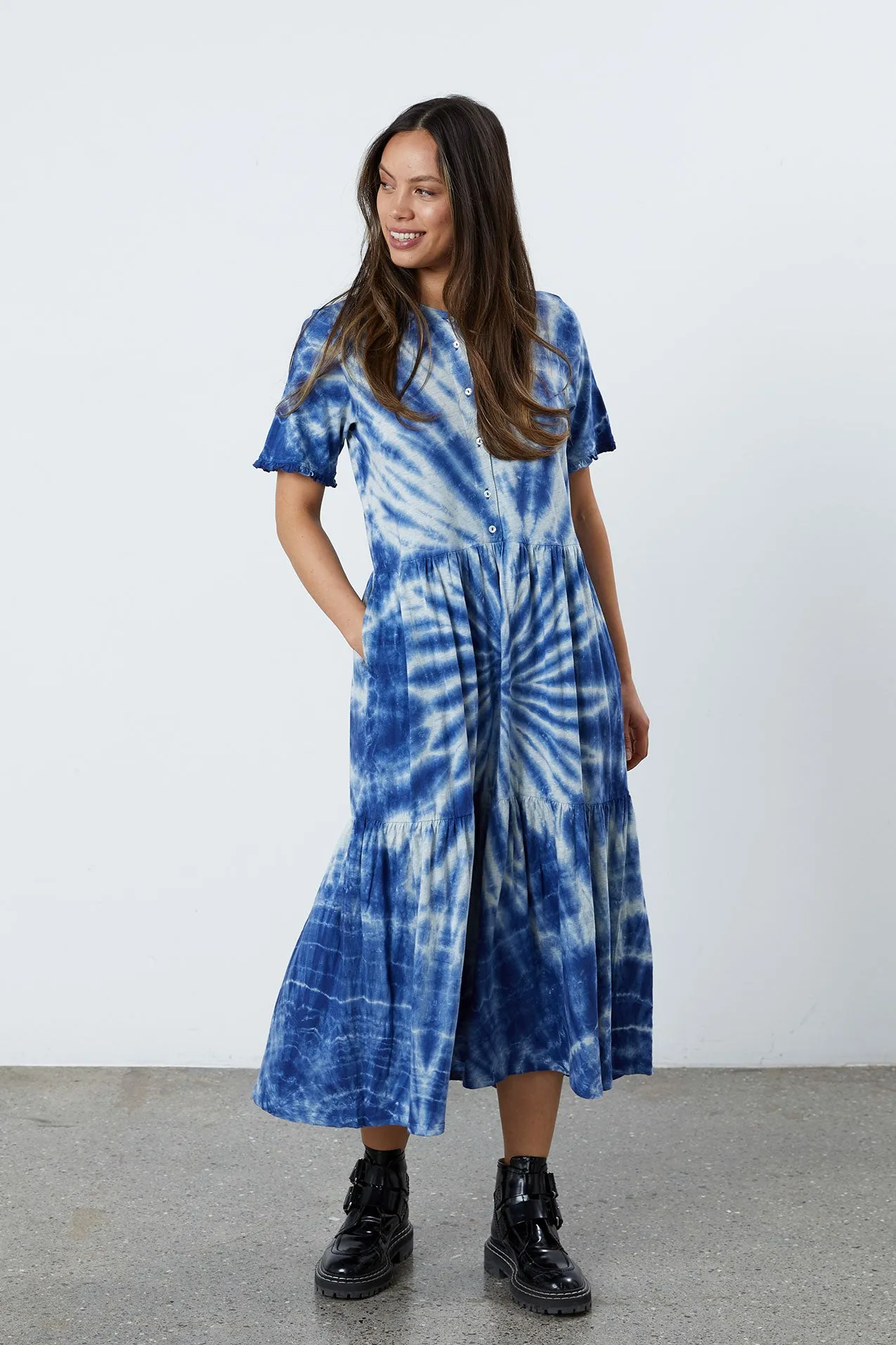 Fie Dress - Blue sold by Lollys Laundry