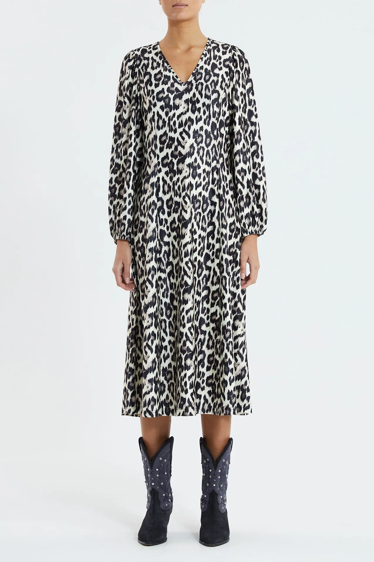 Lake Dress - Leopard Print sold by Lollys Laundry