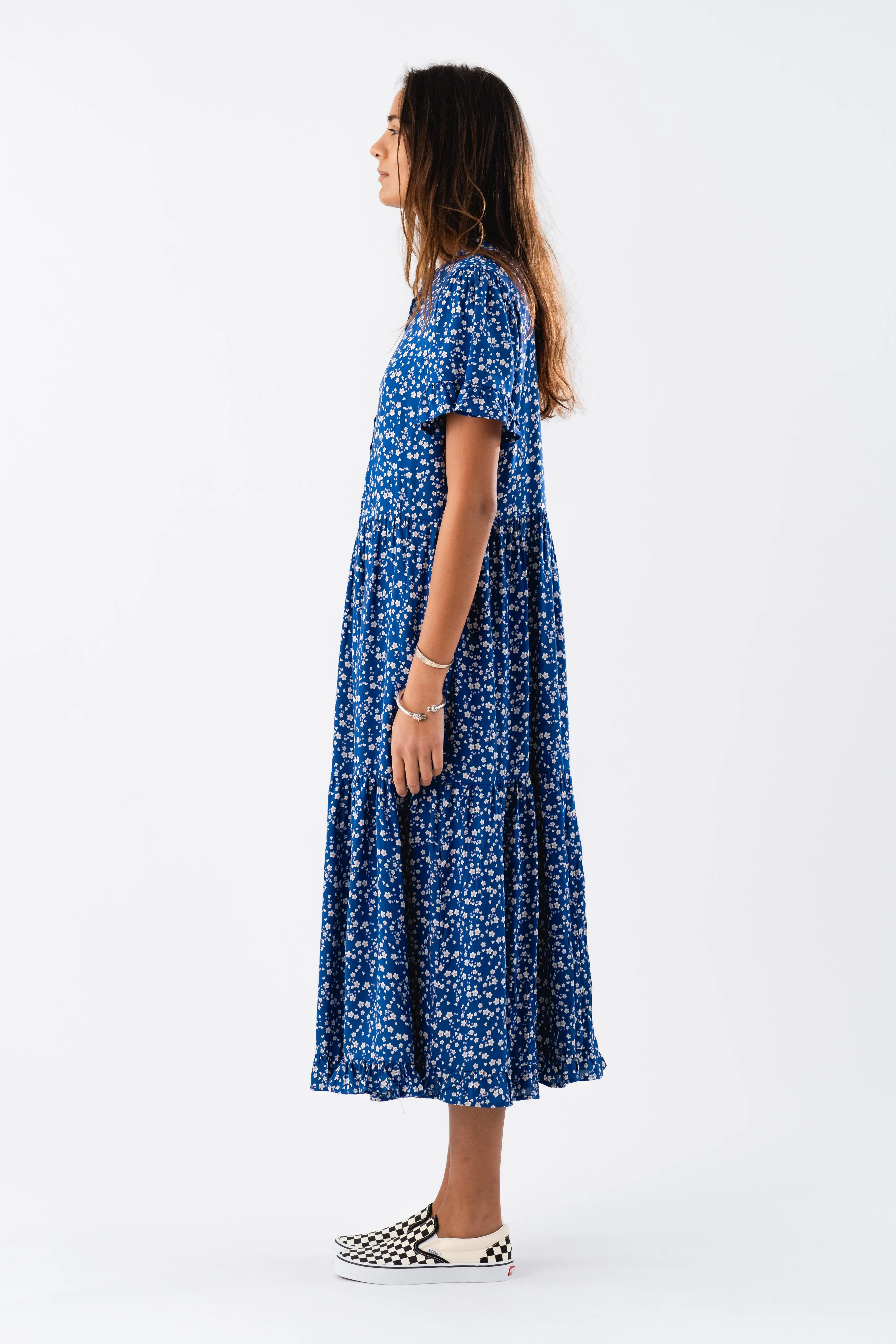 SuzieLL Maxi Dress SS - Flower Print sold by Lollys Laundry product image thumbnail 2