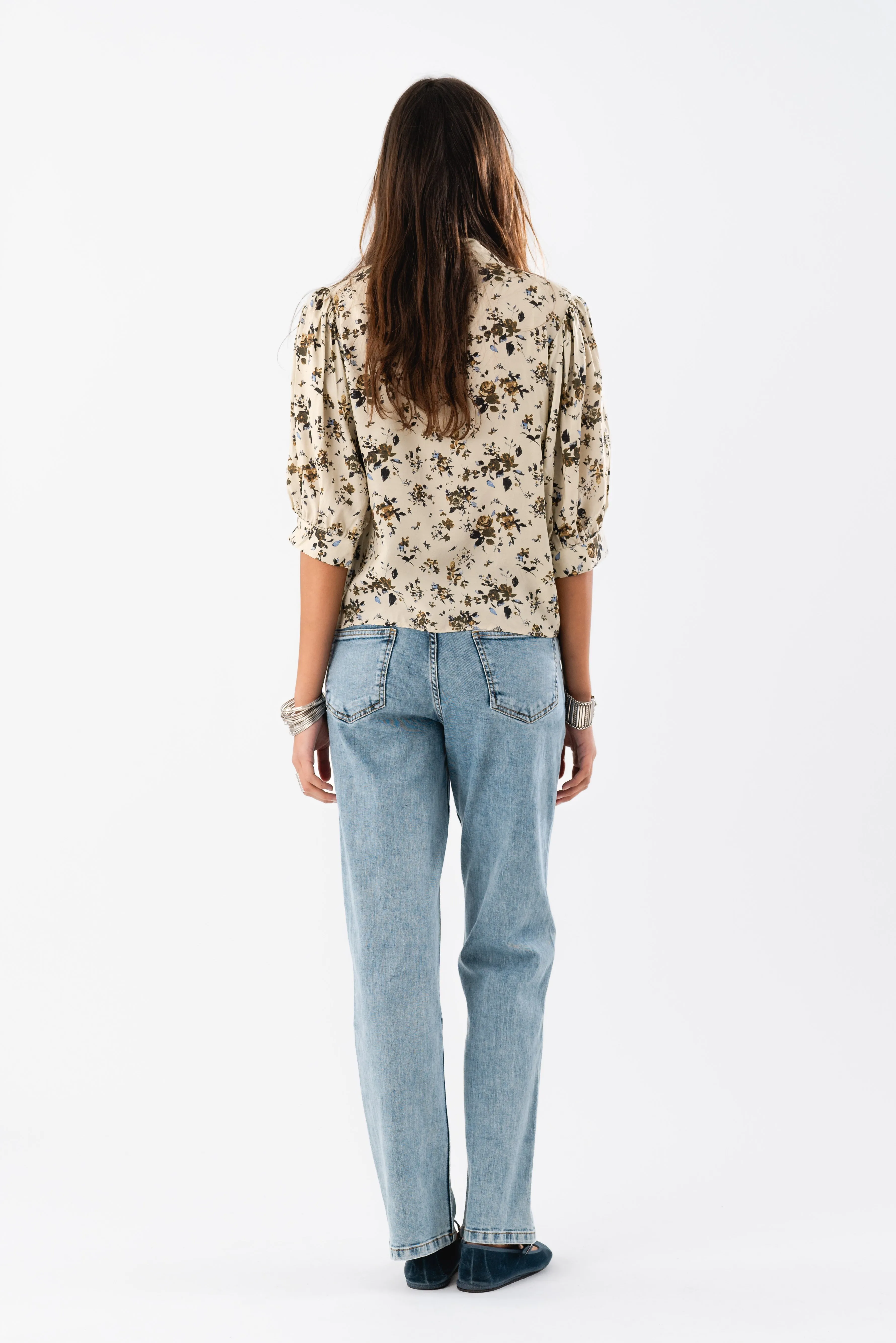 BonoLL Shirt SS - Flower Print sold by Lollys Laundry product image thumbnail 3