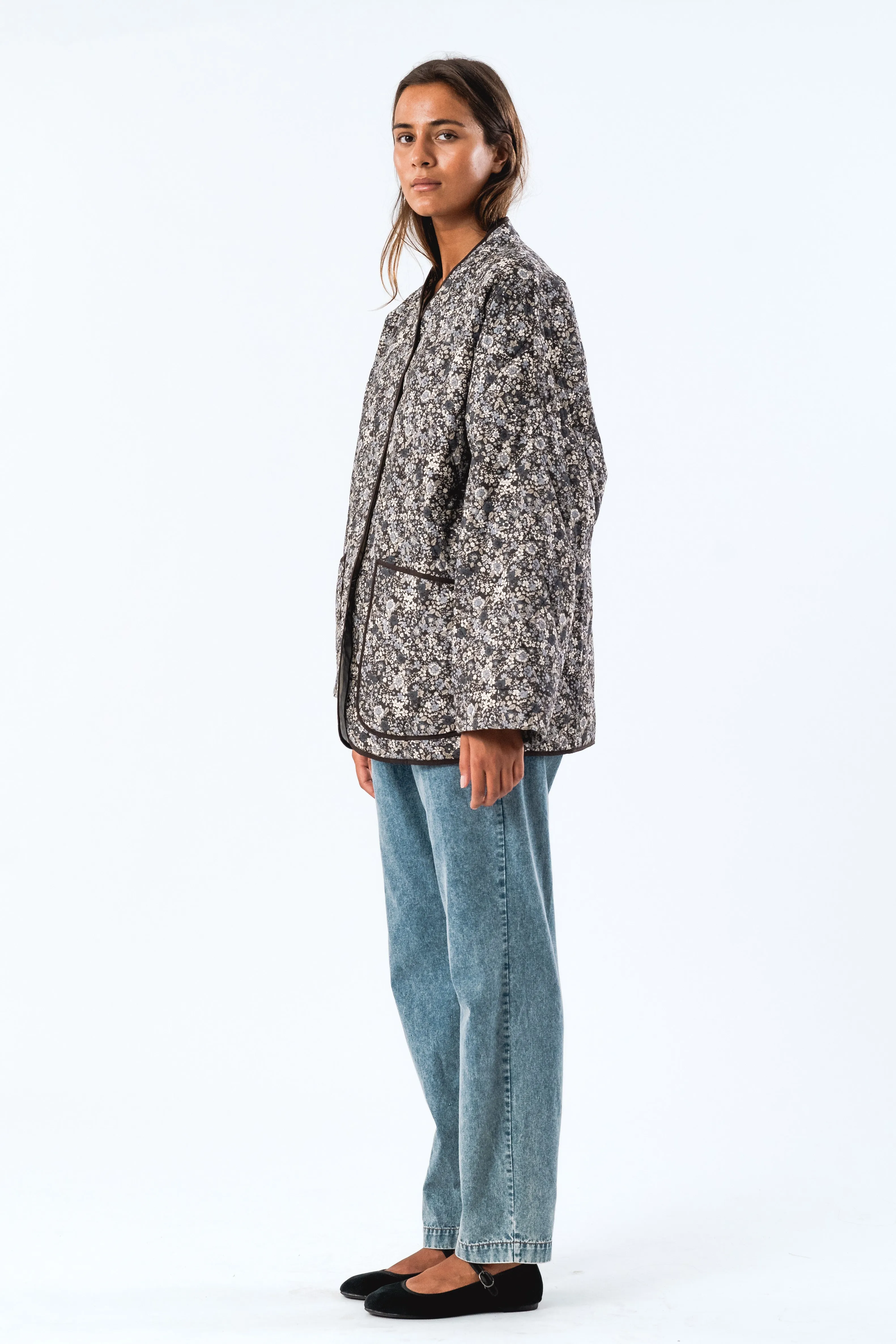 LuluLL Jacket 3/4 - Washed Black sold by Lollys Laundry product image thumbnail 5