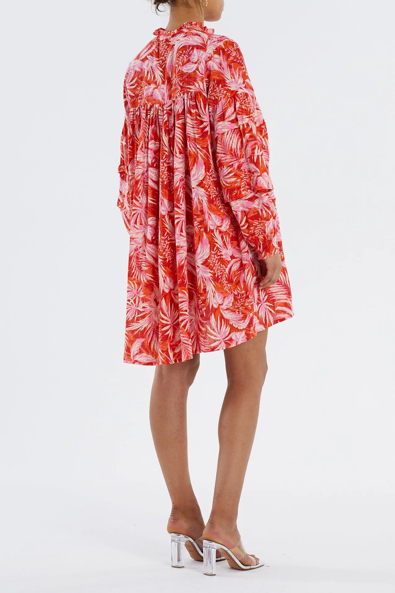 Georgia Dress - Red sold by Lollys Laundry product image thumbnail 2