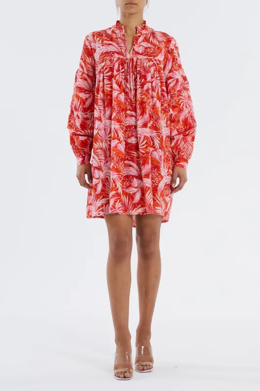 Georgia Dress - Red sold by Lollys Laundry