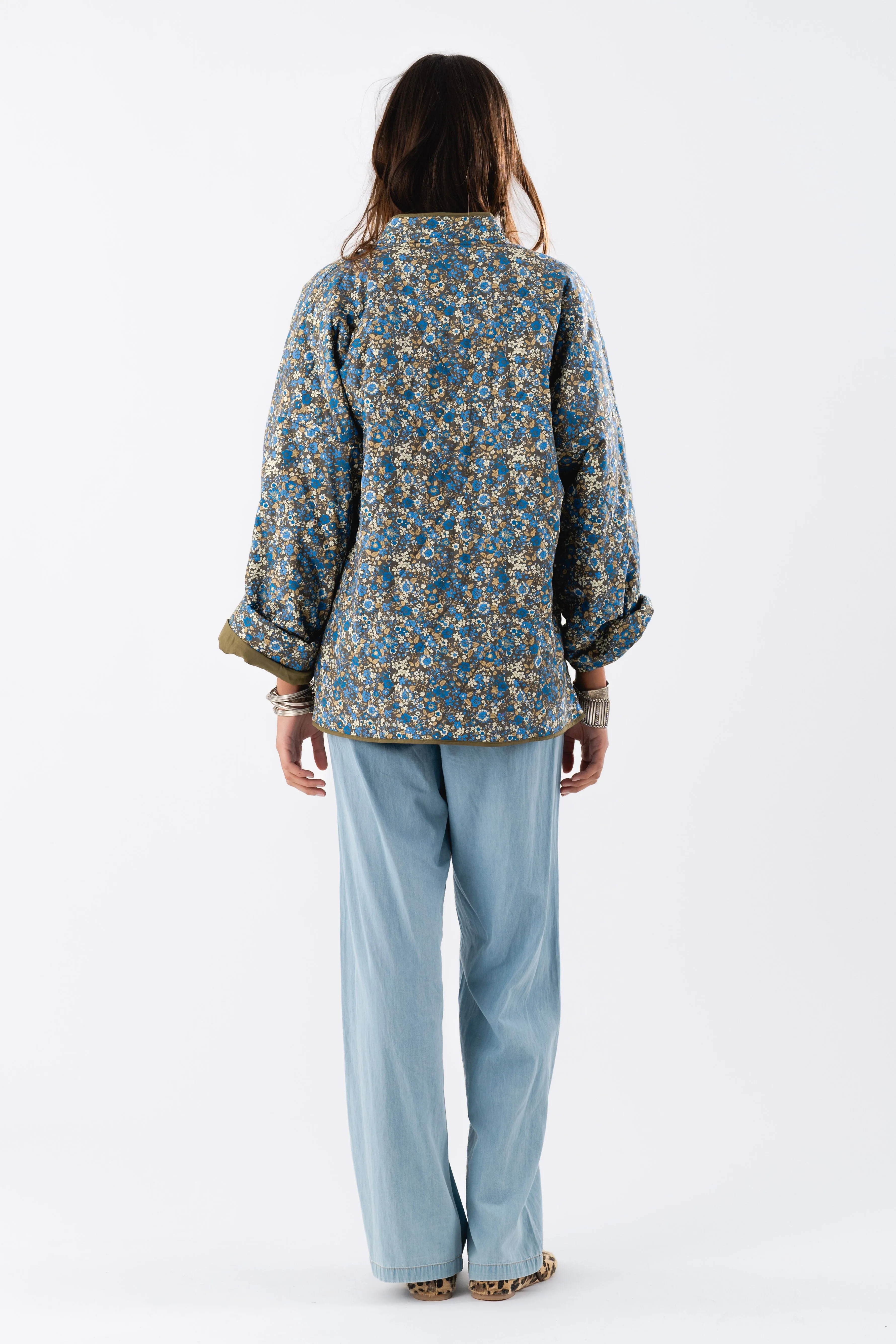 LuluLL Jacket 3/4 - Blue sold by Lollys Laundry product image thumbnail 3