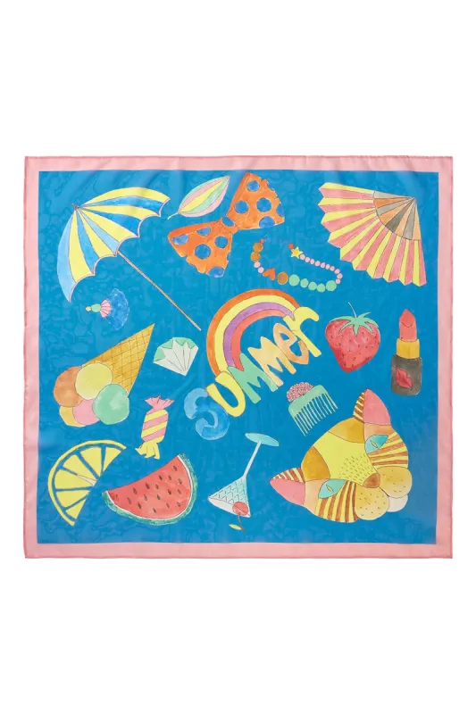 SummerLL Scarf - Blue sold by Lollys Laundry