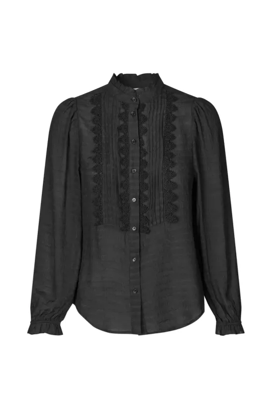 ArielLL Shirt LS - Black sold by Lollys Laundry