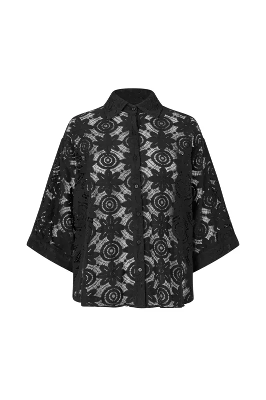 BrownLL Shirt - Black sold by Lollys Laundry