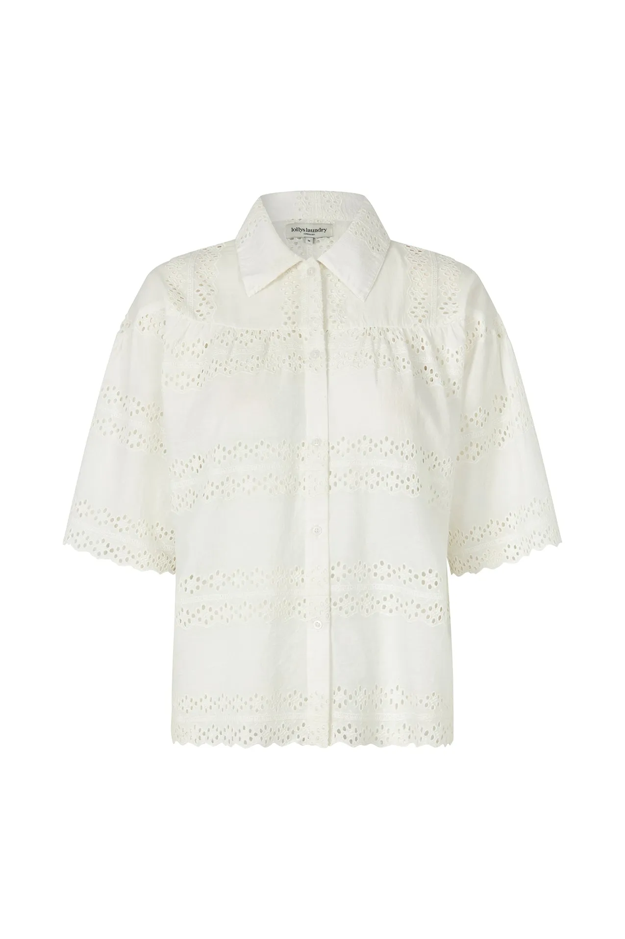 RayLL shirt SS - White sold by Lollys Laundry product image thumbnail 4