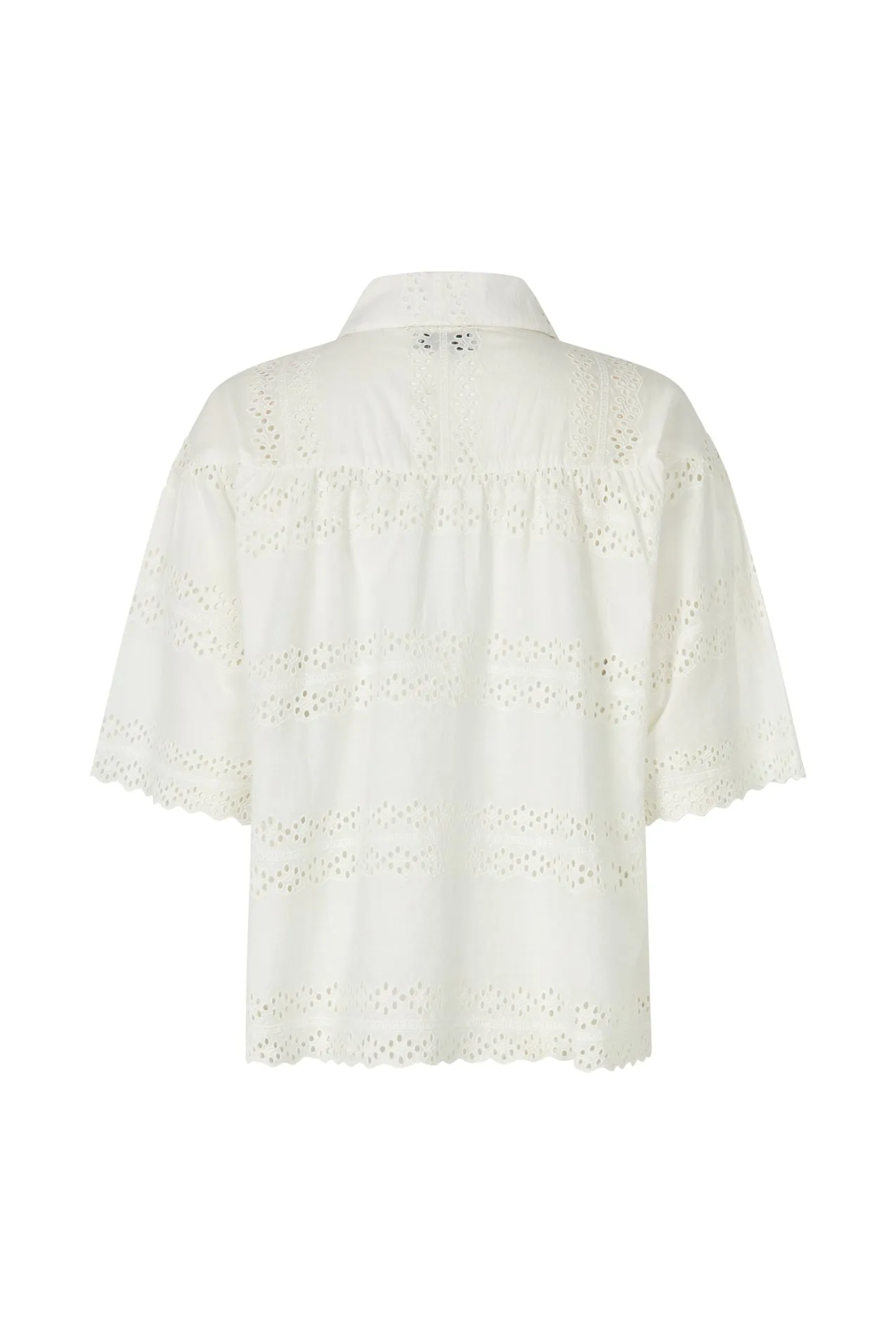 RayLL shirt SS - White sold by Lollys Laundry product image thumbnail 5