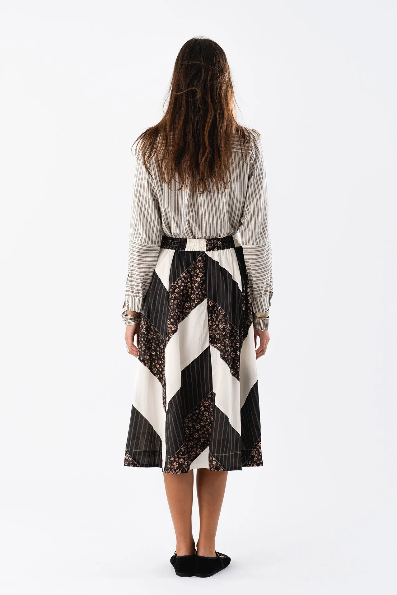 BristolLL Skirt - Dark Mokka sold by Lollys Laundry product image thumbnail 3