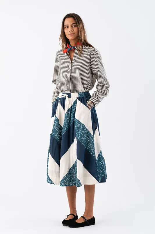 BristolLL Skirt - Blue sold by Lollys Laundry