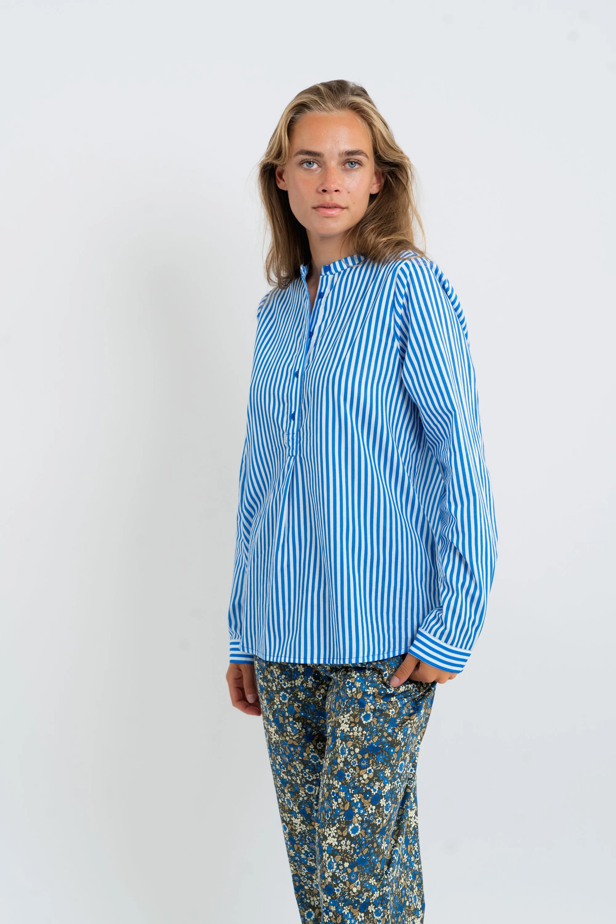 LuxLL Shirt LS - Stripe sold by Lollys Laundry product image thumbnail 3