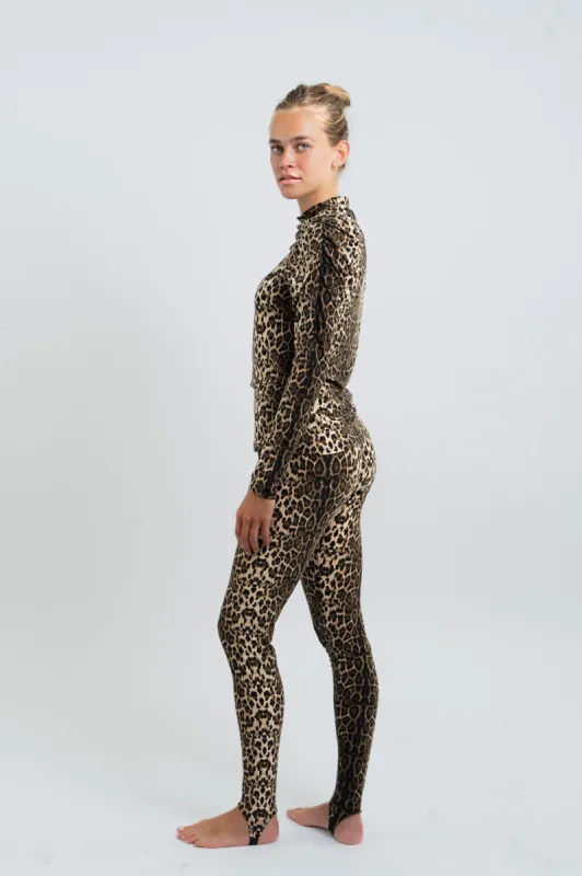 Dolly Leggins - Leopard Print sold by Lollys Laundry