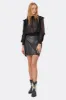 AquaLL Short Leather Skirt - Black sold by Lollys Laundry