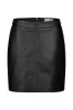AquaLL Short Leather Skirt - Black sold by Lollys Laundry