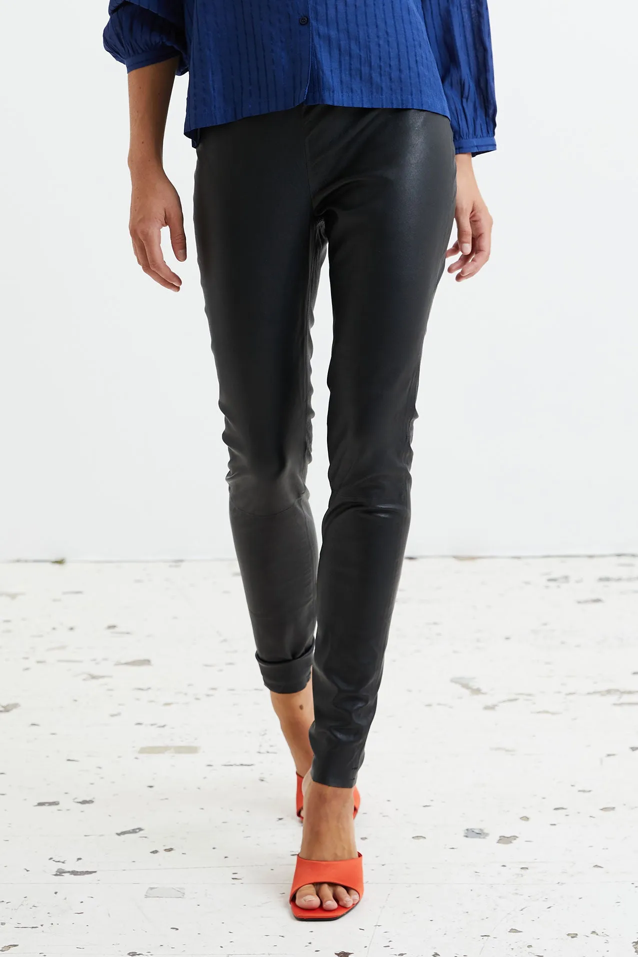 LollyLL Leather Legging - Black sold by Lollys Laundry product image thumbnail 2