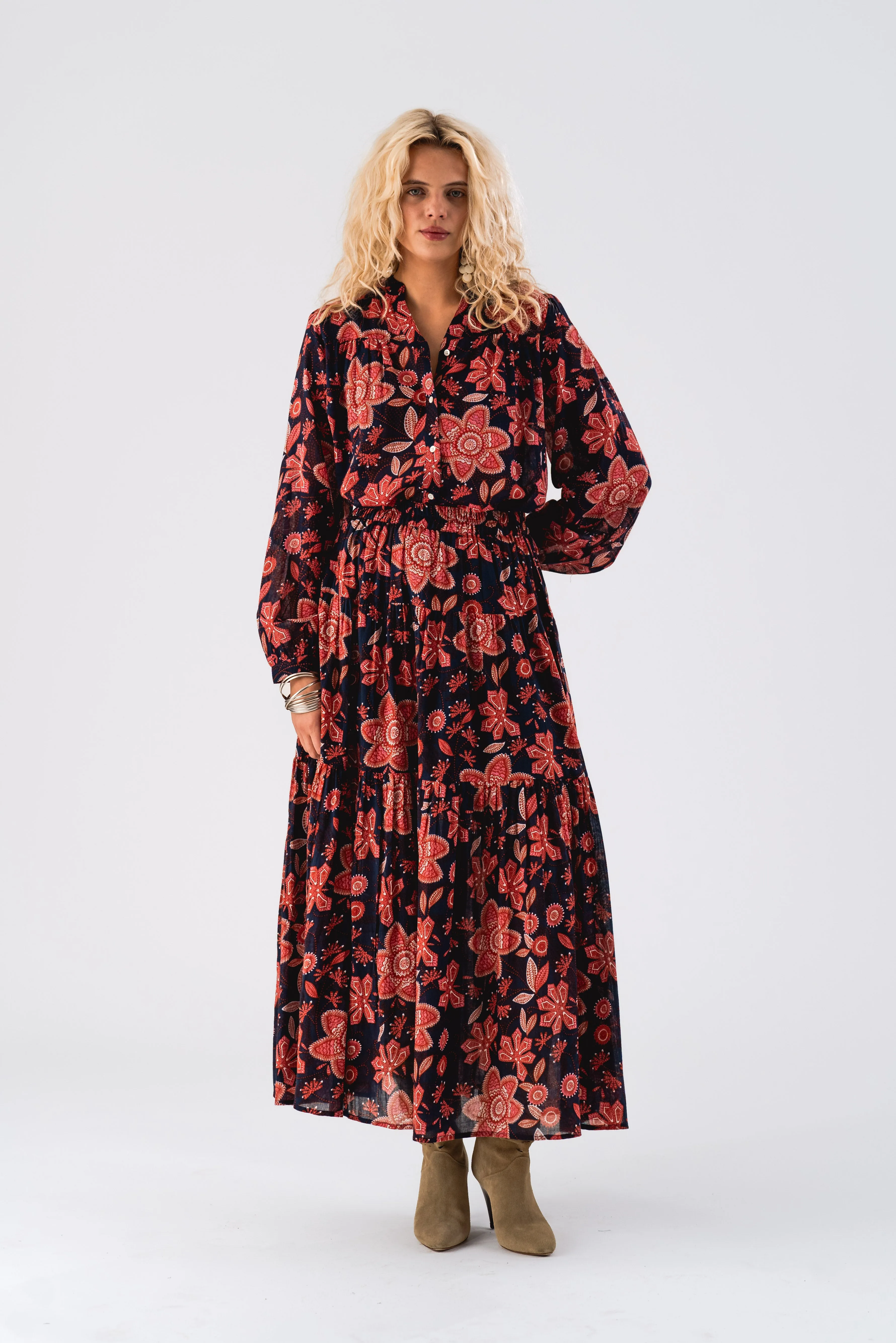 SunsetLL Maxi Skirt - Graphic Print sold by Lollys Laundry