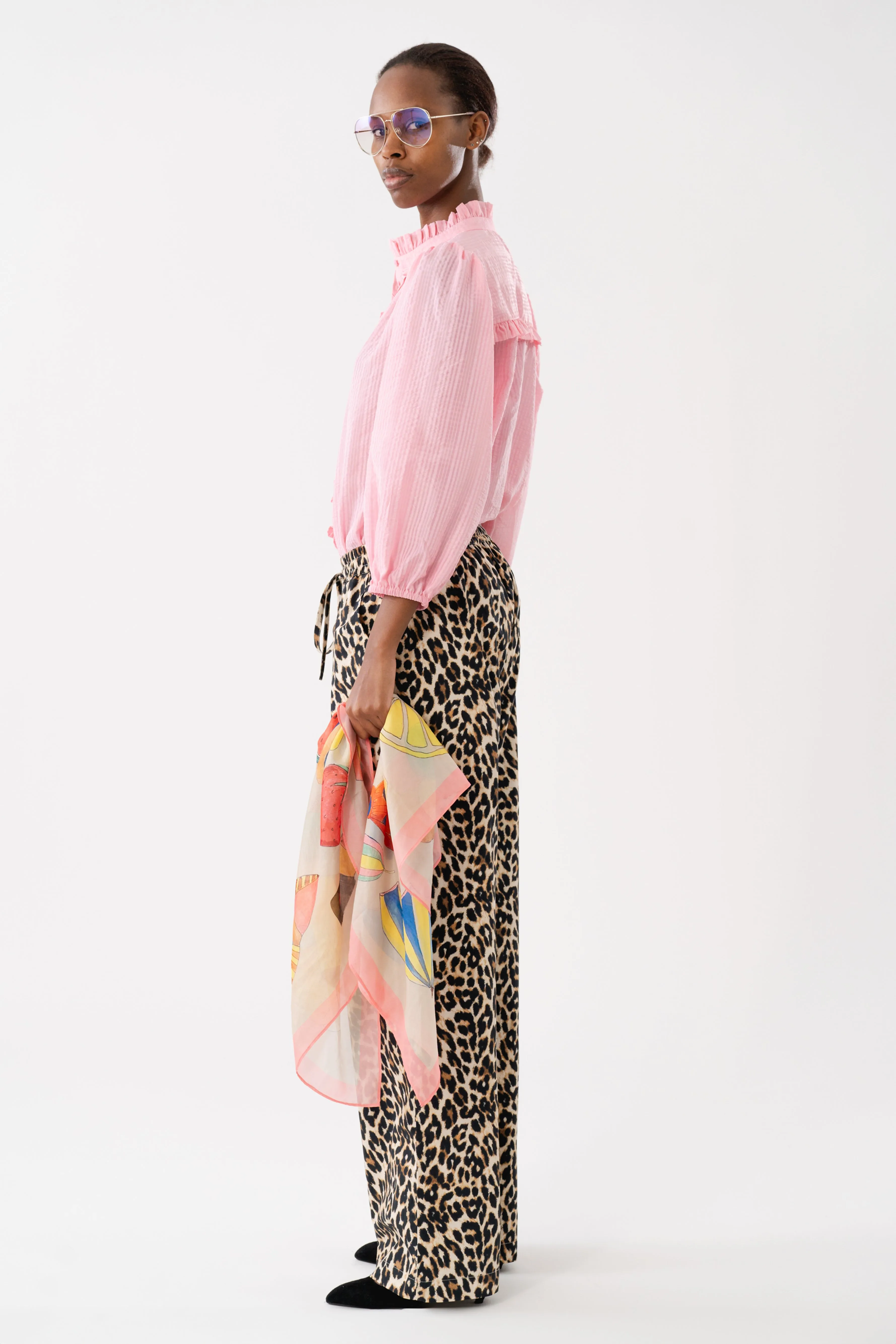 RitaLL Pants - Leopard Print sold by Lollys Laundry product image thumbnail 3