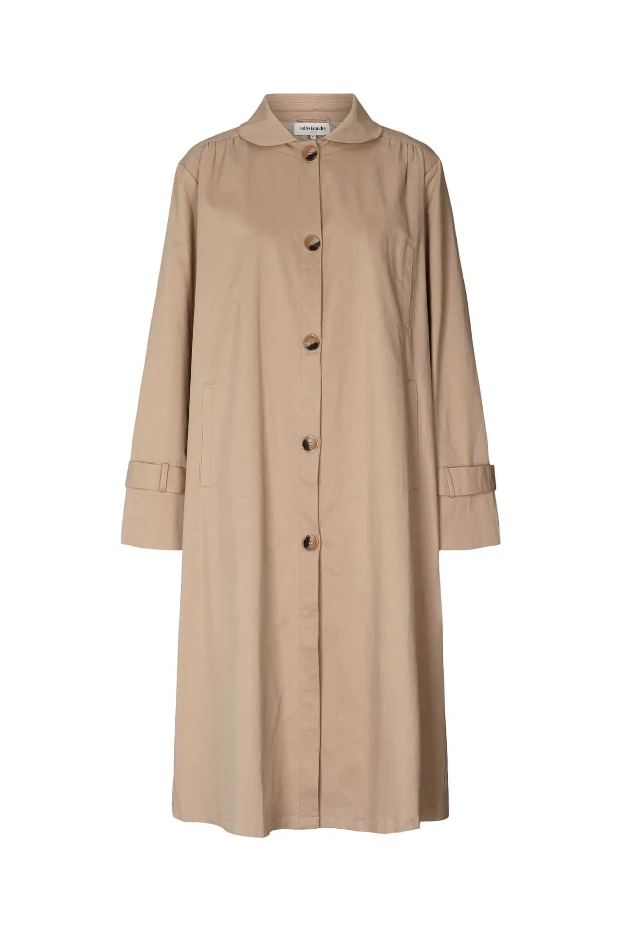 Mikala Coat - Ecru sold by Lollys Laundry product image thumbnail 4