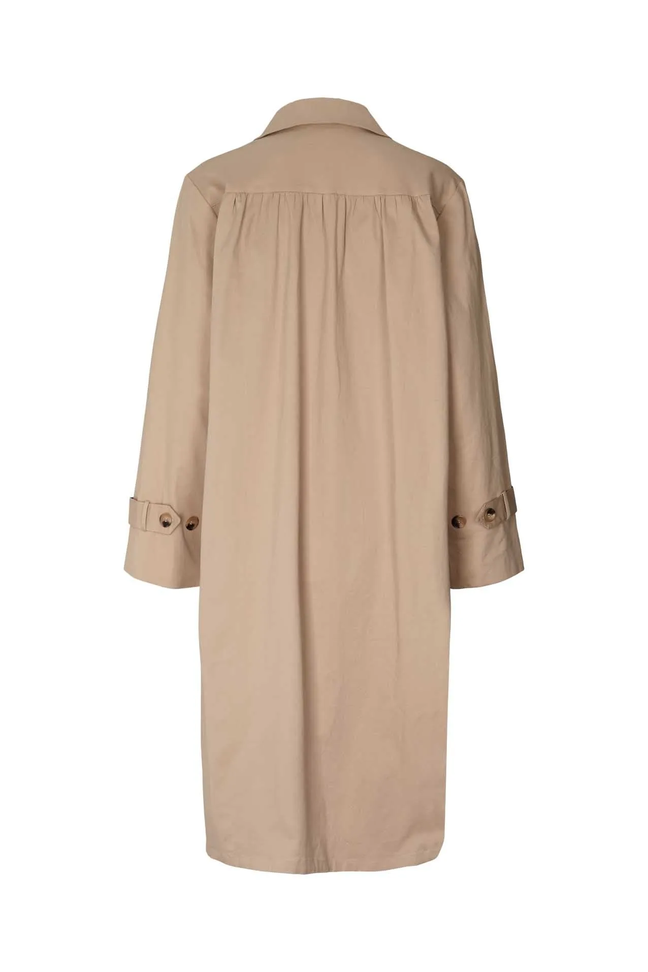 Mikala Coat - Ecru sold by Lollys Laundry product image thumbnail 5