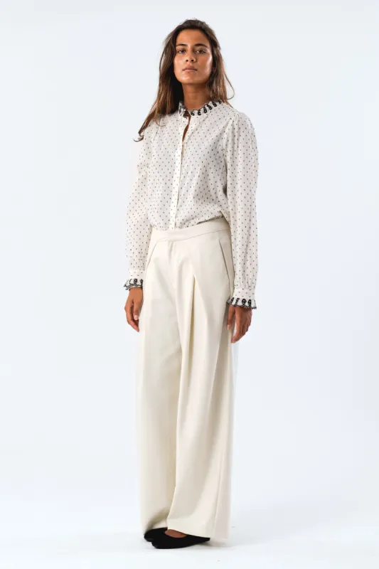 RiverLL Shirt LS - Creme made by Lollys Laundry