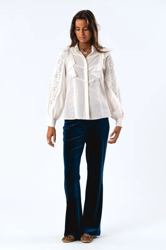MajaLL Shirt LS - Creme sold by Lollys Laundry