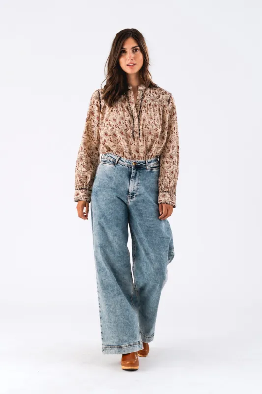 RaeLL Shirt LS - Flower Print sold by Lollys Laundry