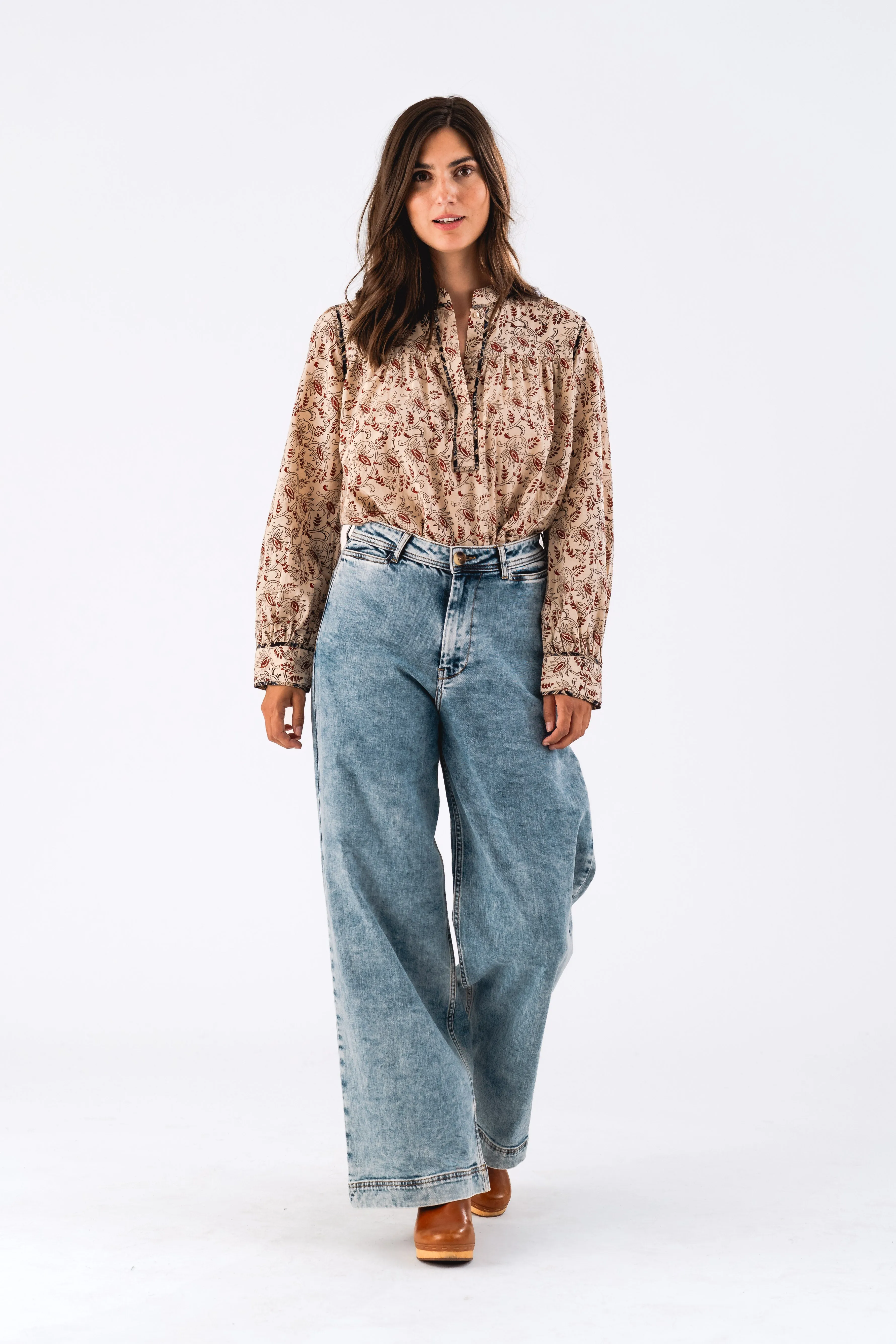 RaeLL Shirt LS - Flower Print sold by Lollys Laundry