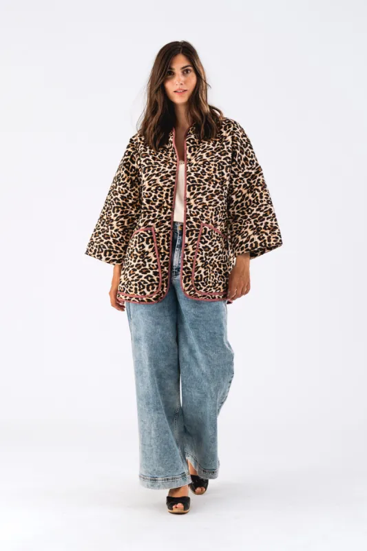 LuluLL Jacket 3/4 - Leopard Print sold by Lollys Laundry