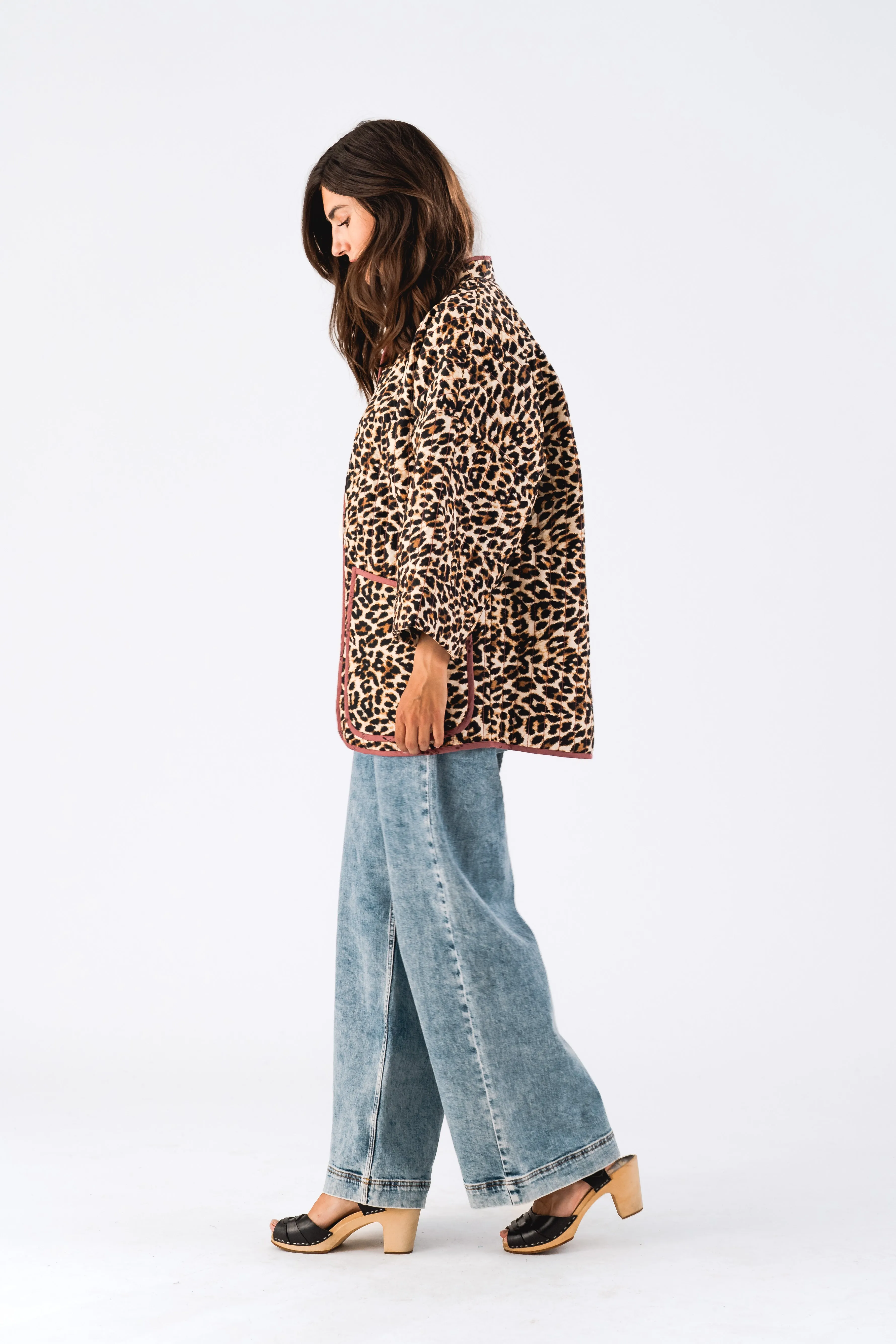 LuluLL Jacket 3/4 - Leopard Print sold by Lollys Laundry product image thumbnail 2