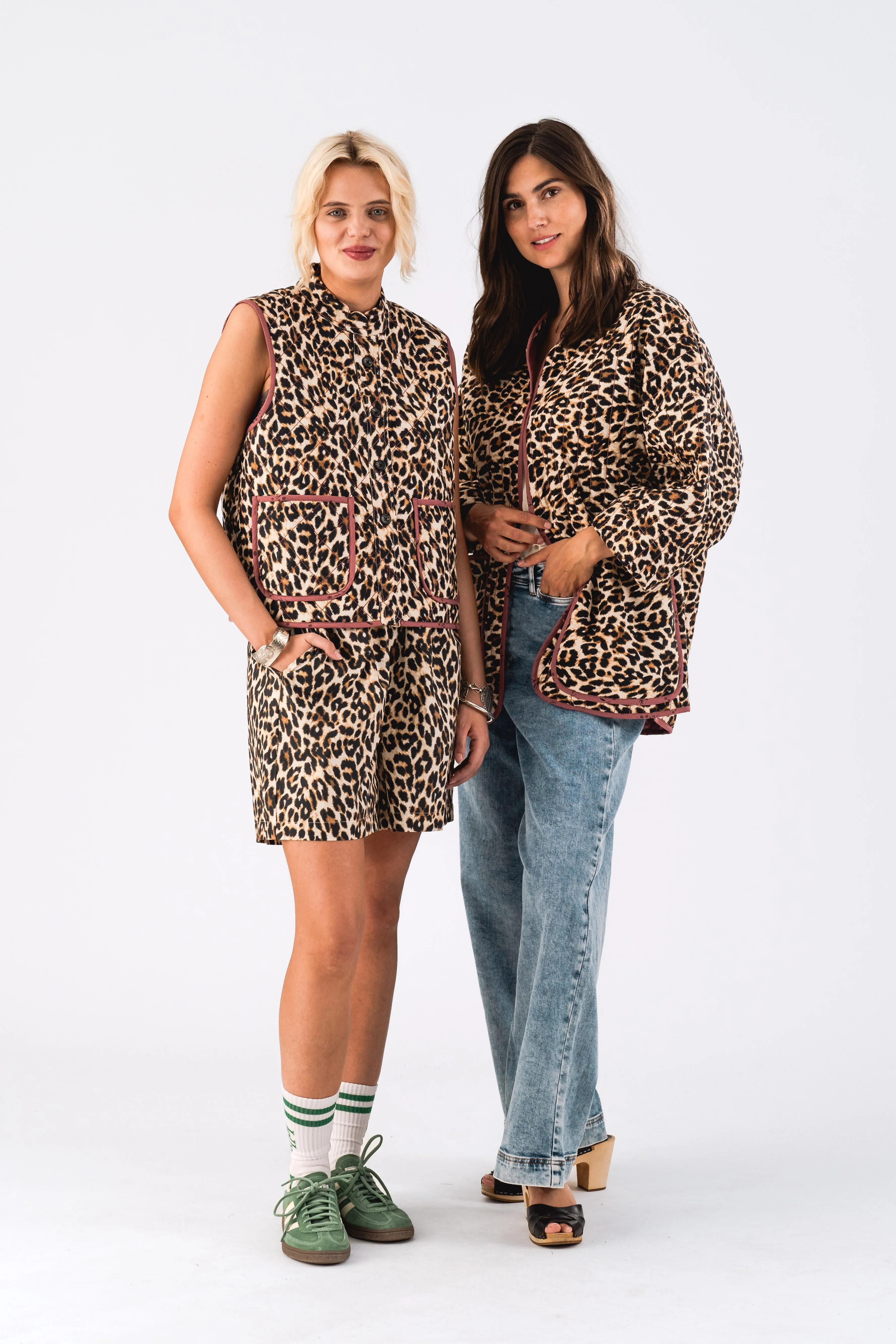 LuluLL Jacket 3/4 - Leopard Print sold by Lollys Laundry product image thumbnail 4