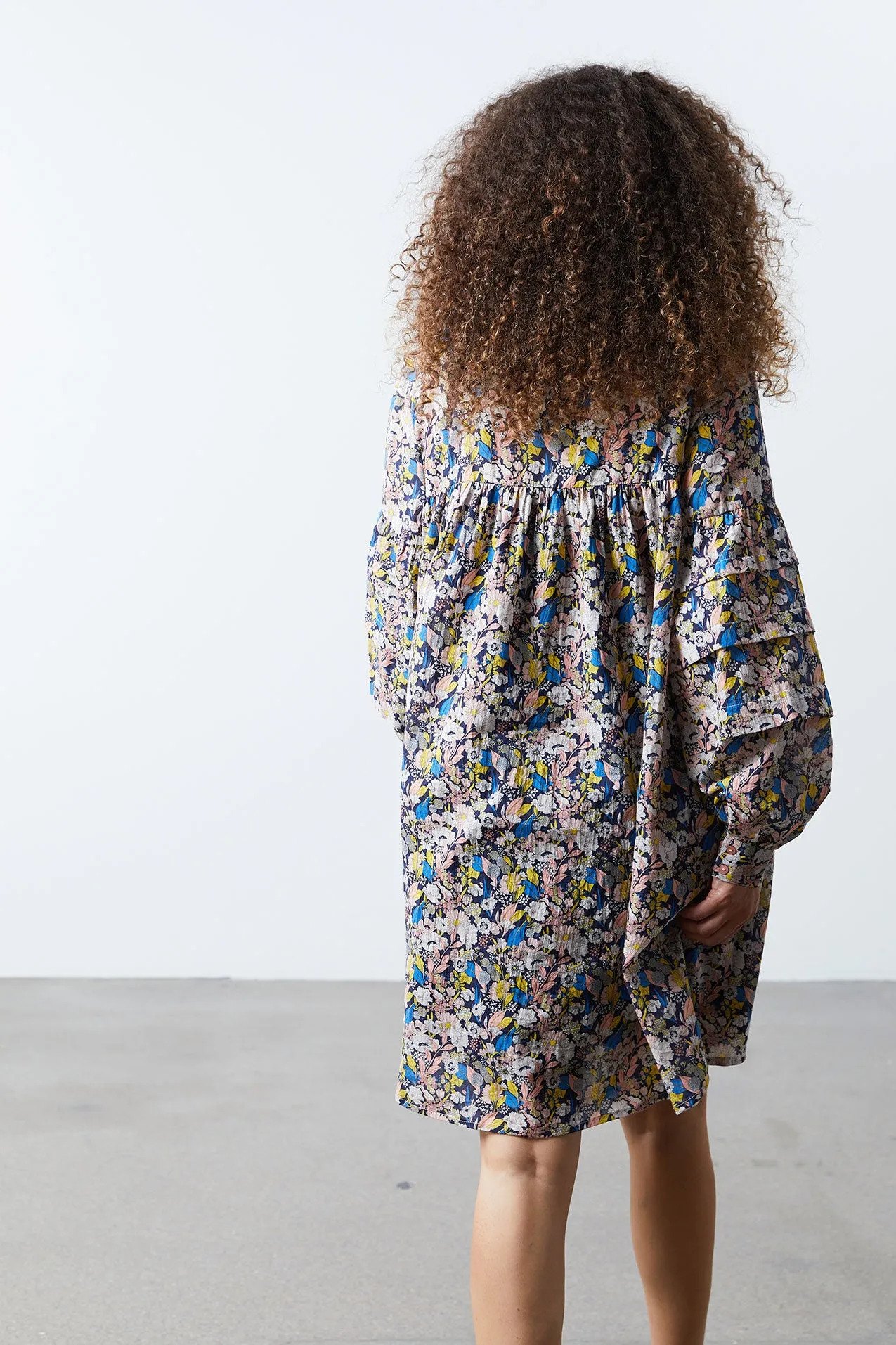 Georgia Dress - Flower Print sold by Lollys Laundry product image thumbnail 2