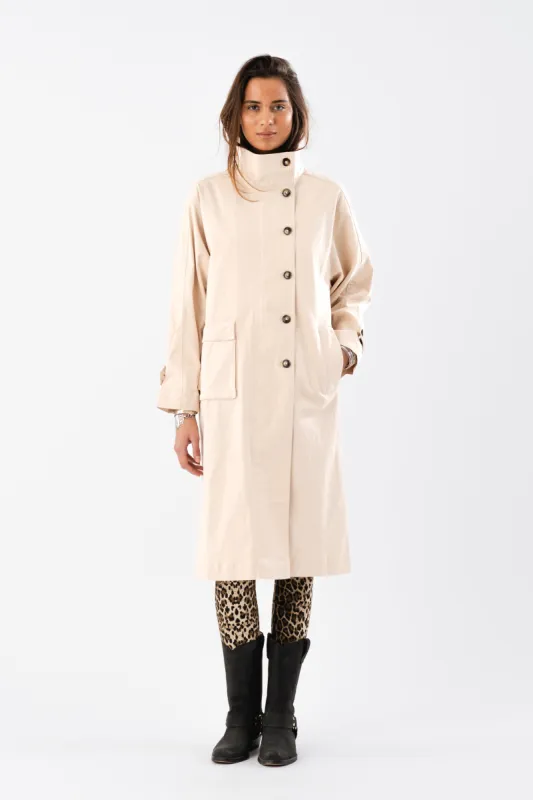 Russi Coat - Creme sold by Lollys Laundry