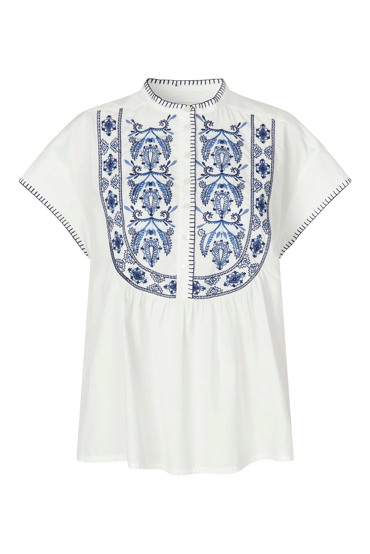 MollyLL Top SS - White sold by Lollys Laundry product image thumbnail 4