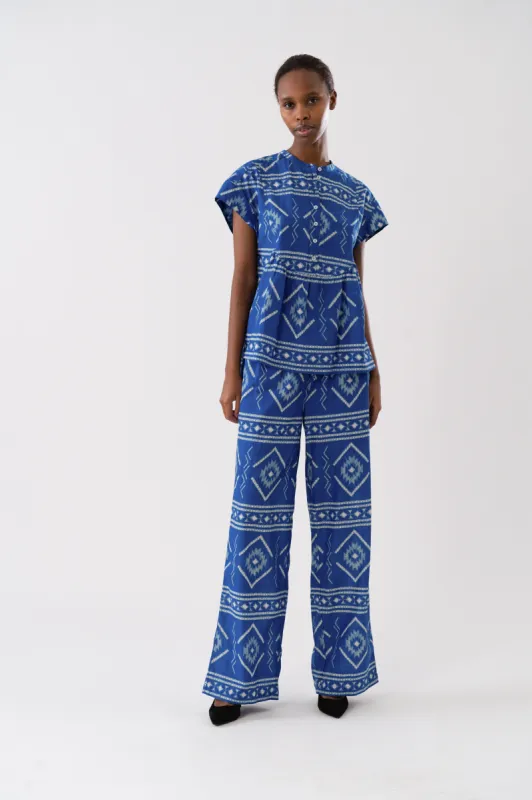 MollyLL Top SS - Blue sold by Lollys Laundry