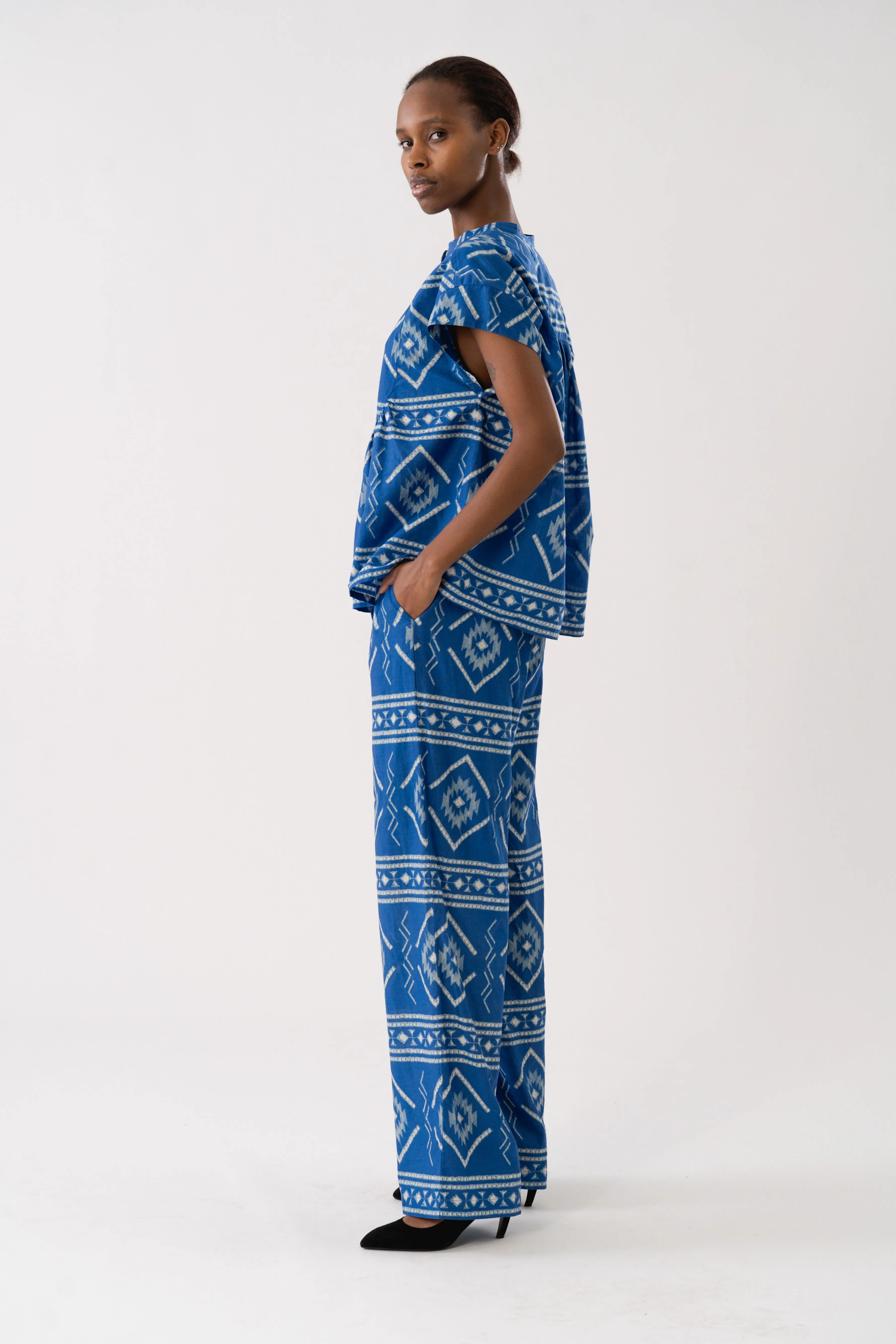 MollyLL Top SS - Blue sold by Lollys Laundry product image thumbnail 2