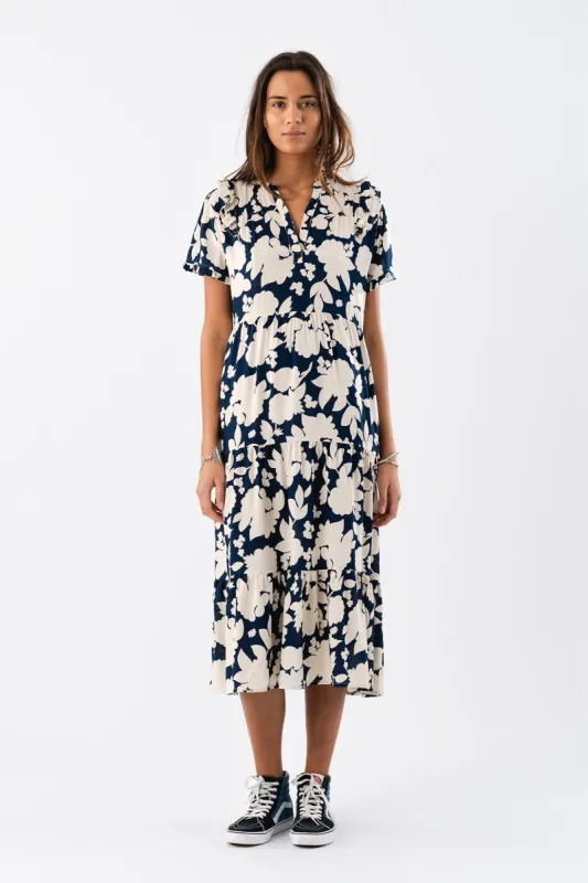 FreddyLL Midi Dress SS - Flower Print sold by Lollys Laundry