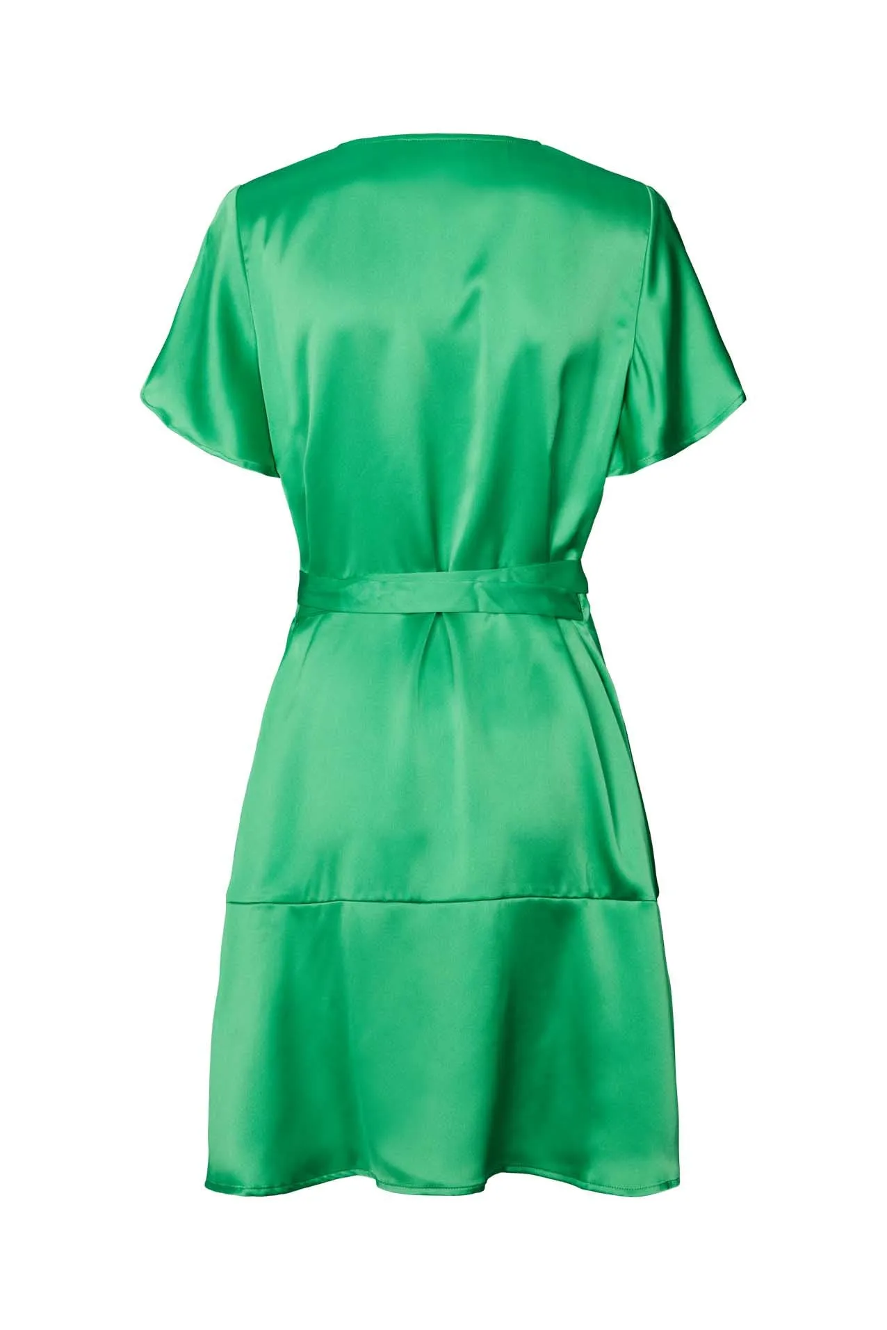Miranda Wrap around dress - Green sold by Lollys Laundry product image thumbnail 2