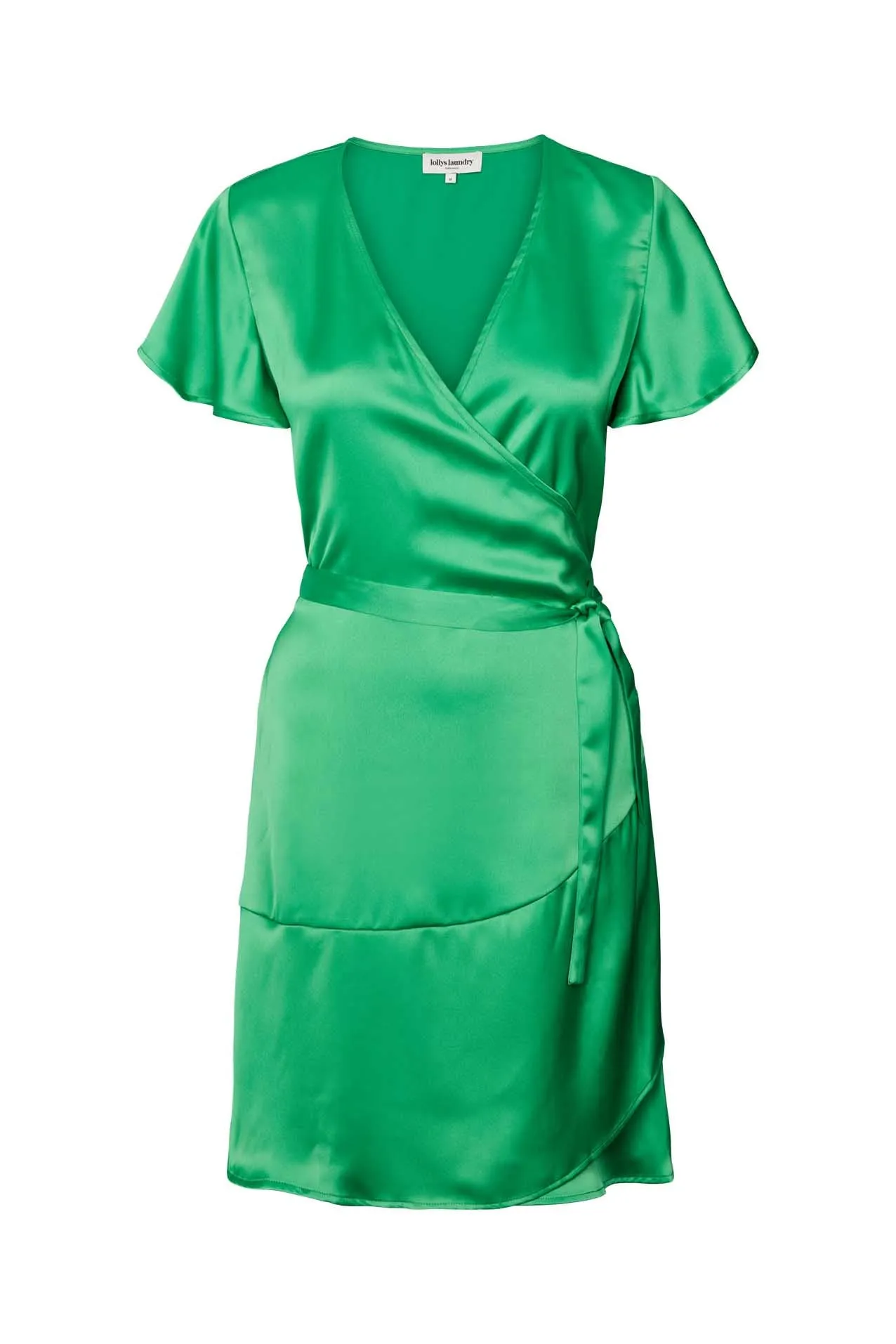 Miranda Wrap around dress - Green sold by Lollys Laundry
