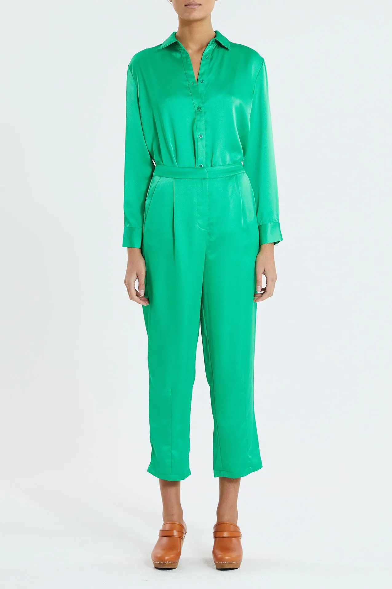 Kayla Shirt - Green sold by Lollys Laundry product image thumbnail 3