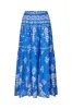 SunsetLL Maxi Skirt - Blue sold by Lollys Laundry