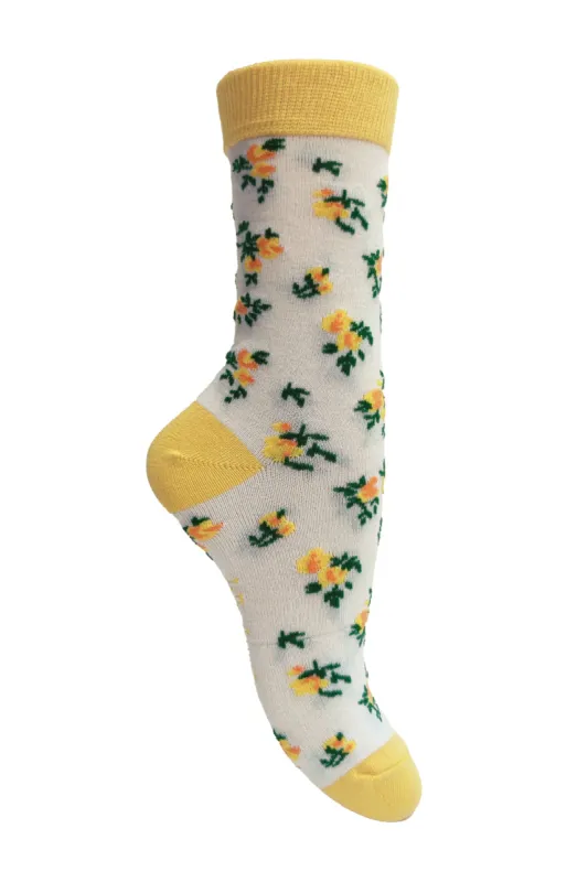 MimiLL Socks - Yellow sold by Lollys Laundry