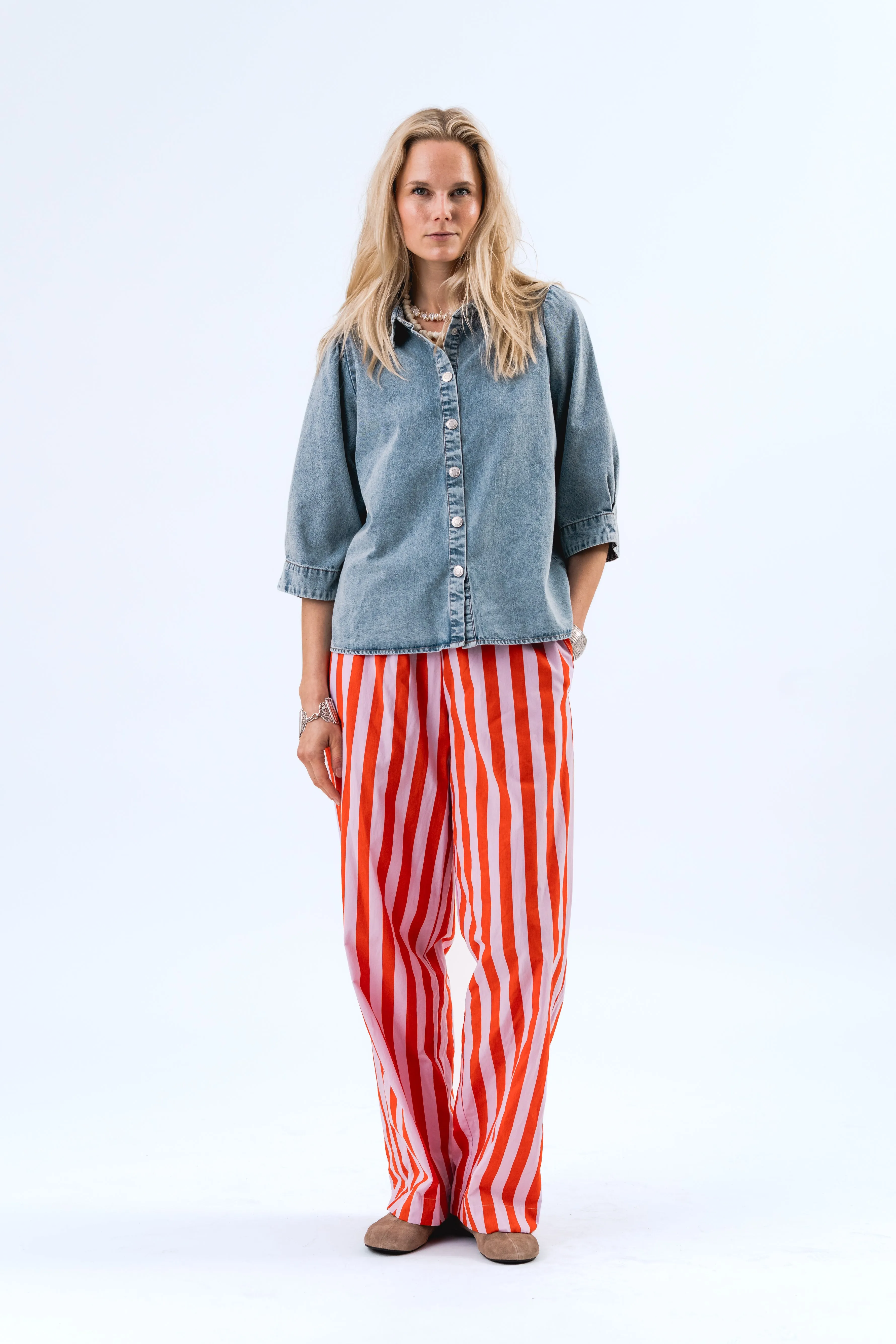 RitaLL Pants - Stripe sold by Lollys Laundry
