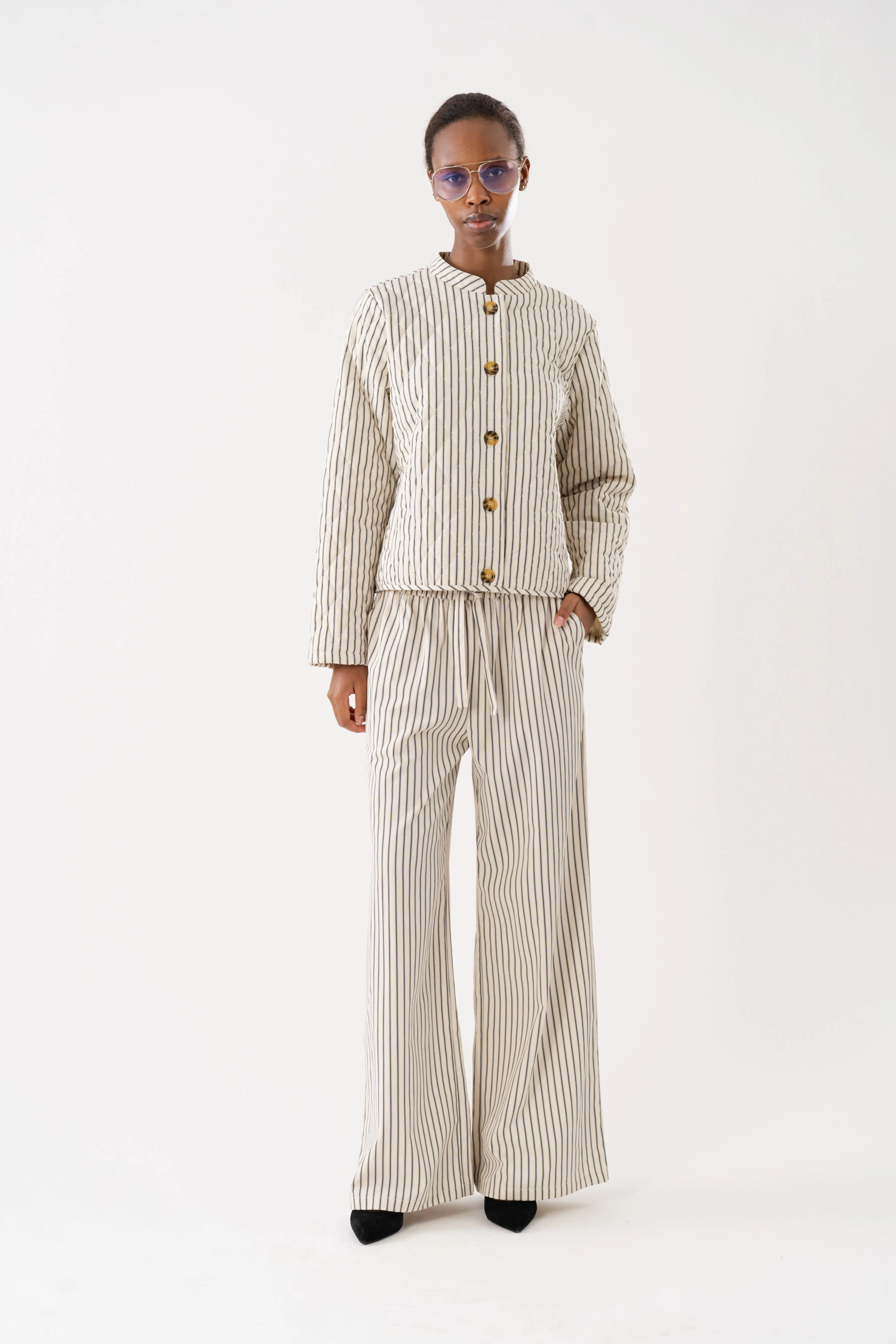 RitaLL Pants - Stripe sold by Lollys Laundry