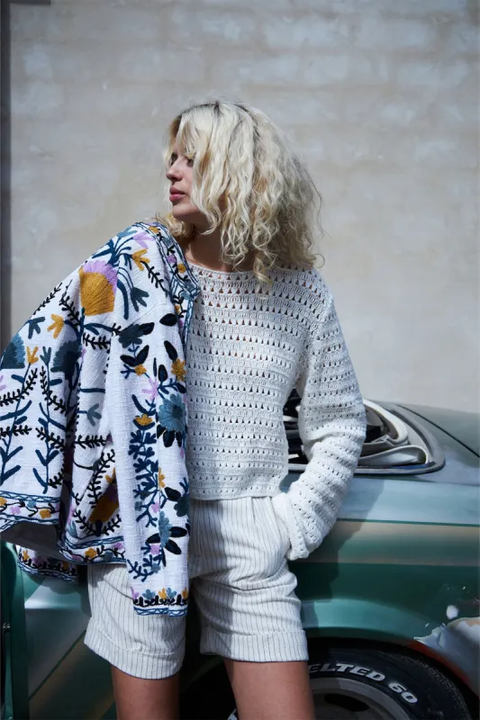 SadieLL Jacket - Creme sold by Lollys Laundry