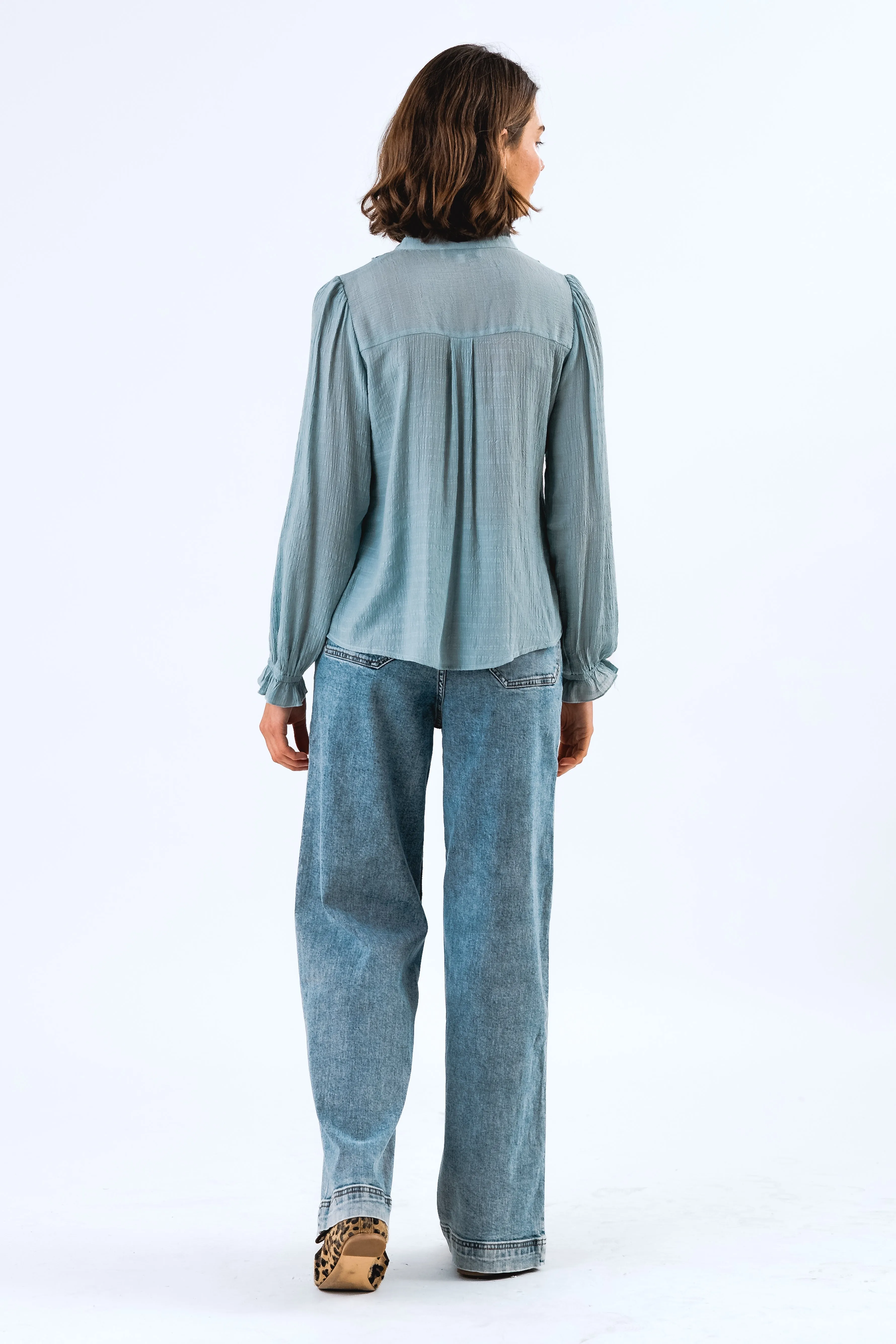 ArielLL Shirt - Dusty Blue sold by Lollys Laundry product image thumbnail 5