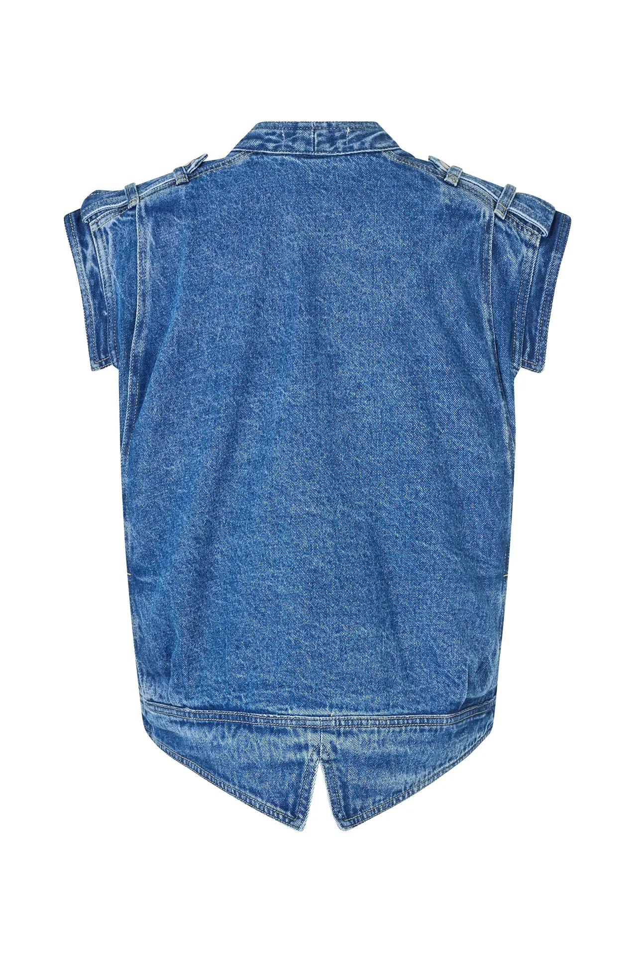 SamLL Vest - Blue sold by Lollys Laundry product image thumbnail 3