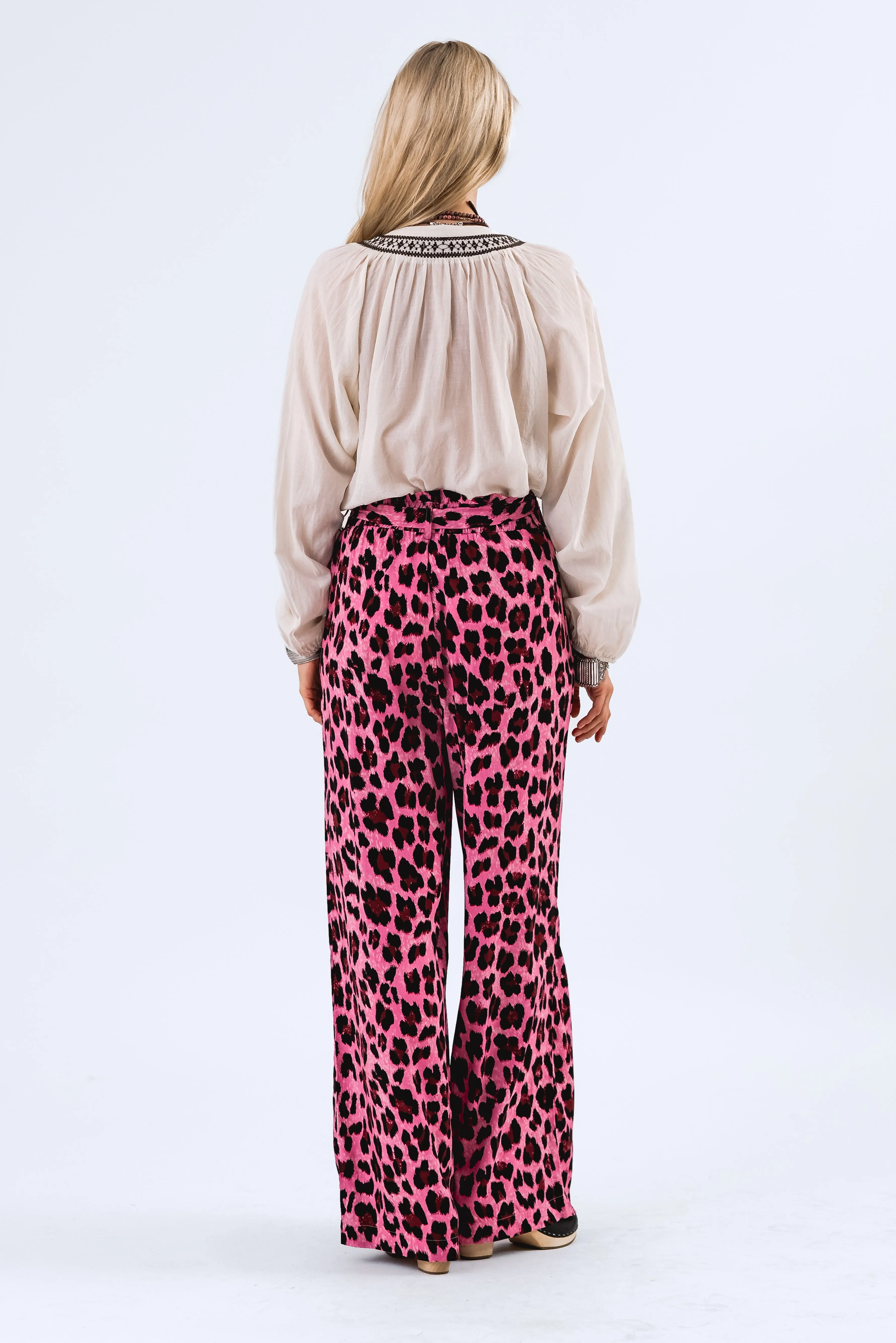 VickyLL Pants - Neon Pink sold by Lollys Laundry product image thumbnail 5