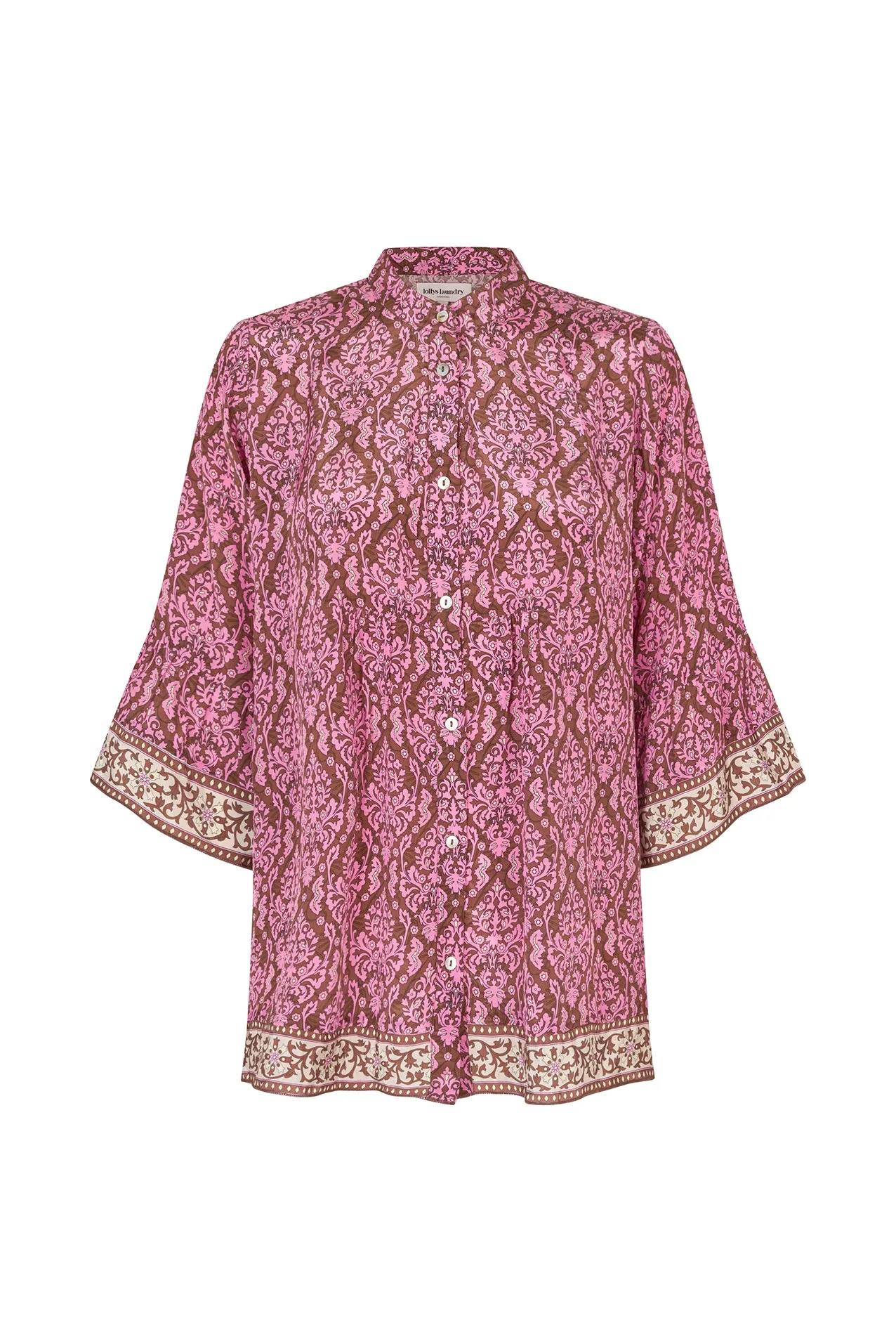 PolkaLL Shirt 3/4 - Pink sold by Lollys Laundry product image thumbnail 2