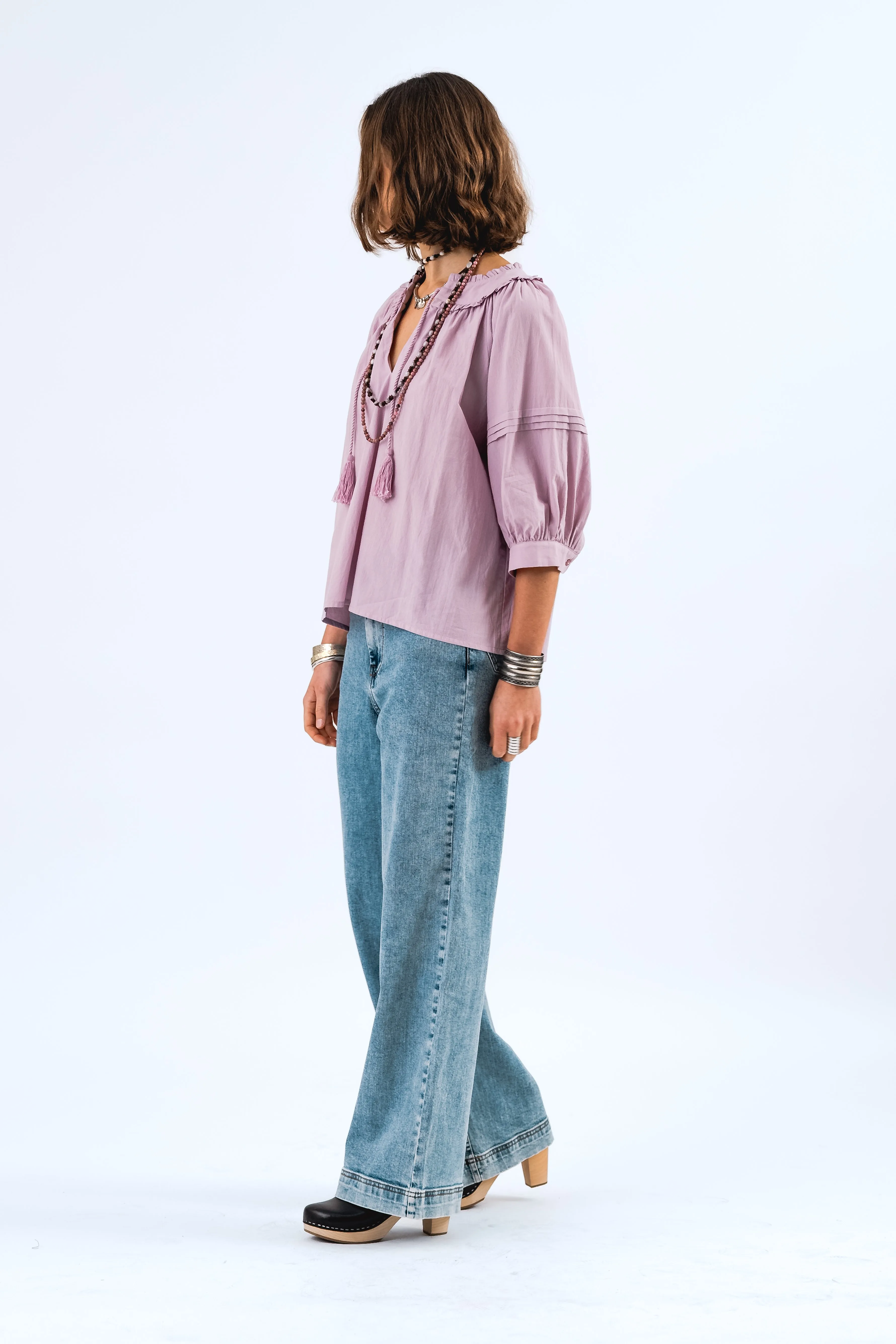 AlviLL Blouse 3/4 - Lavender sold by Lollys Laundry product image thumbnail 4